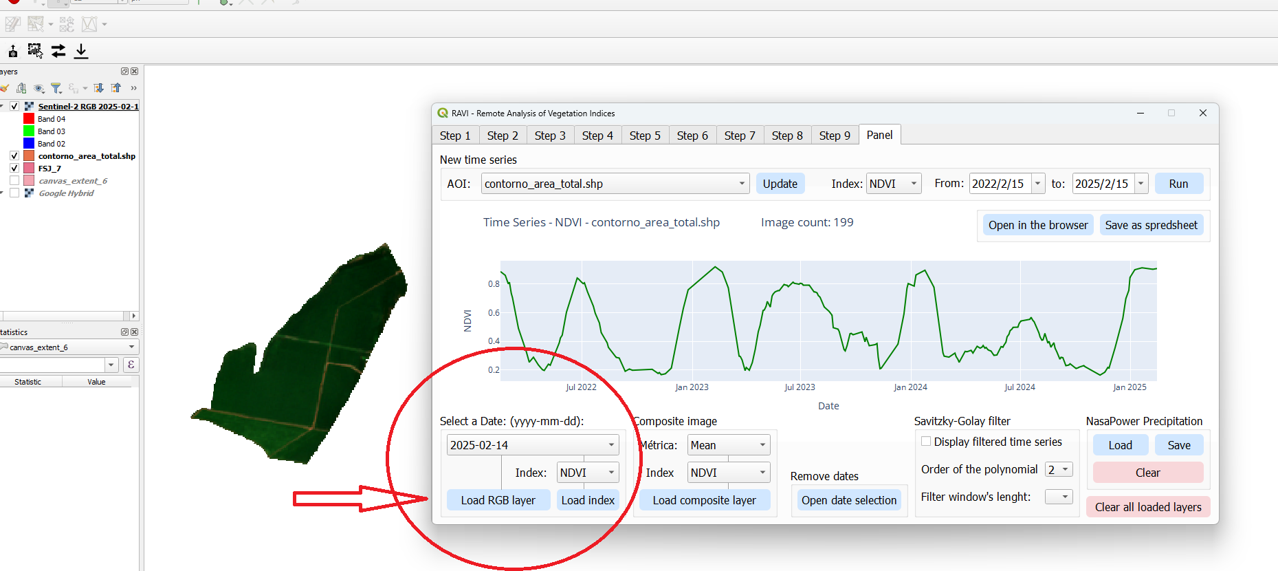 RGB layer visualization in QGIS